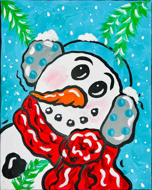 Snowman Selfie