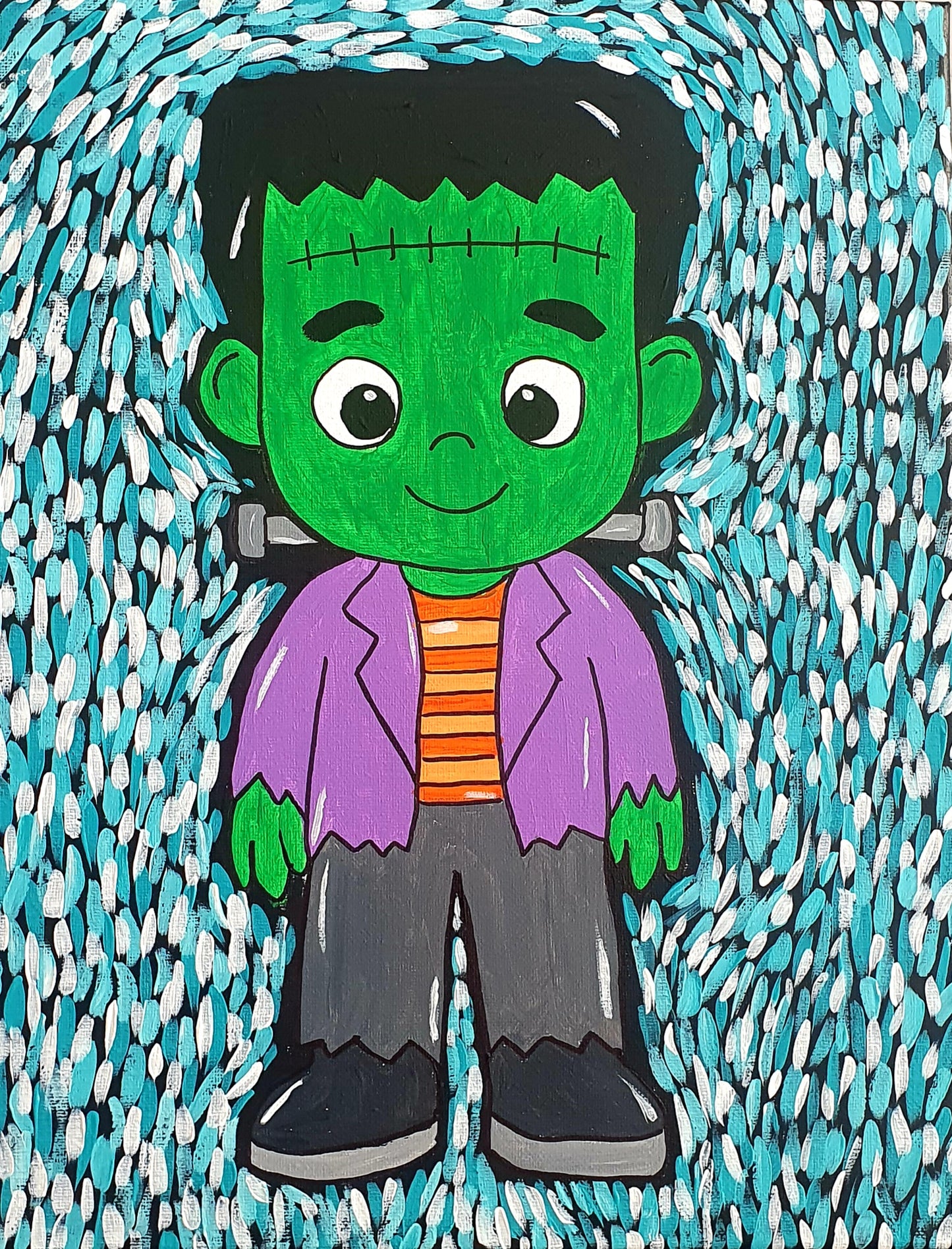 Kids Halloween Paint and Sip